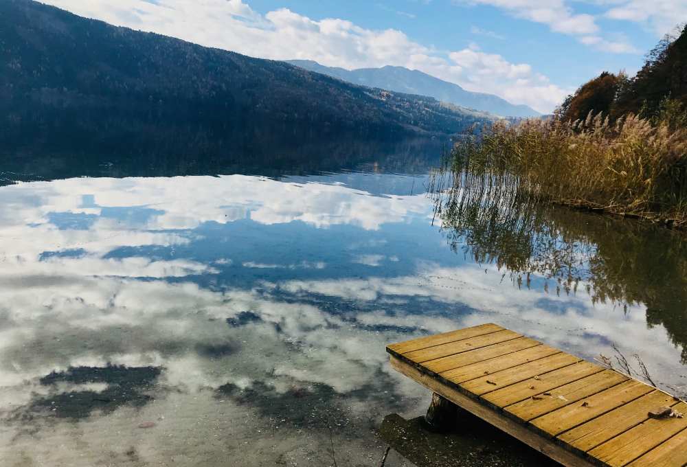  Herbsturlaub wie wir ihn gerne mögen: Mit Sonne am ruhigen See in Kärnten 