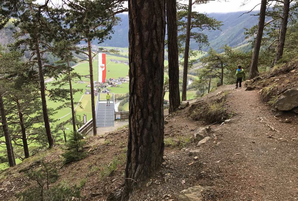 Die letzten Meter zur Teufelskanzel im Ötztal