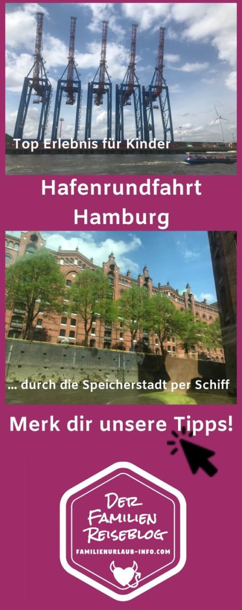 HAFENRUNDFAHRT HAMBURG Mit Kindern & Speicherstadt ️