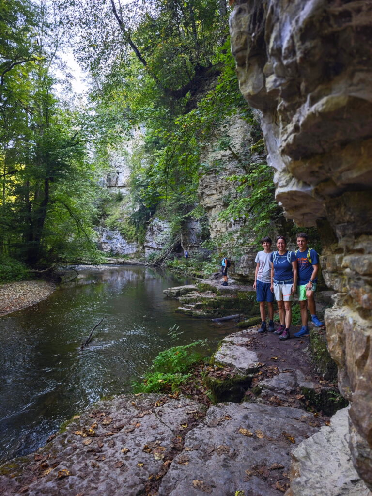 3 Schluchtenwanderung im Schwarzwald mit Kindern - hier die Wutachschlucht