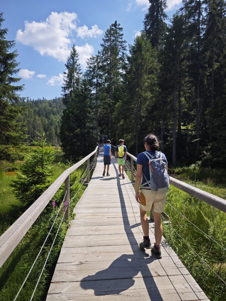 Arbersee mit Kindern