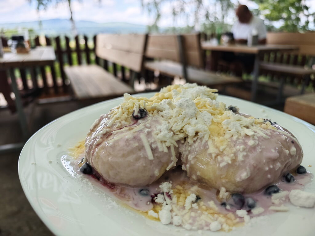 Blaubeerknödel sind ein besonderes Gericht in Tschechien