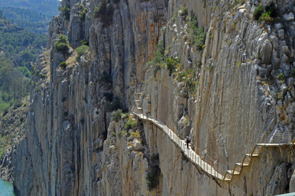 Eine der atemberaubendsten Stellen auf dem Caminito del Rey © MichNerja, Wikimedia Commons CC BY-SA 3.0