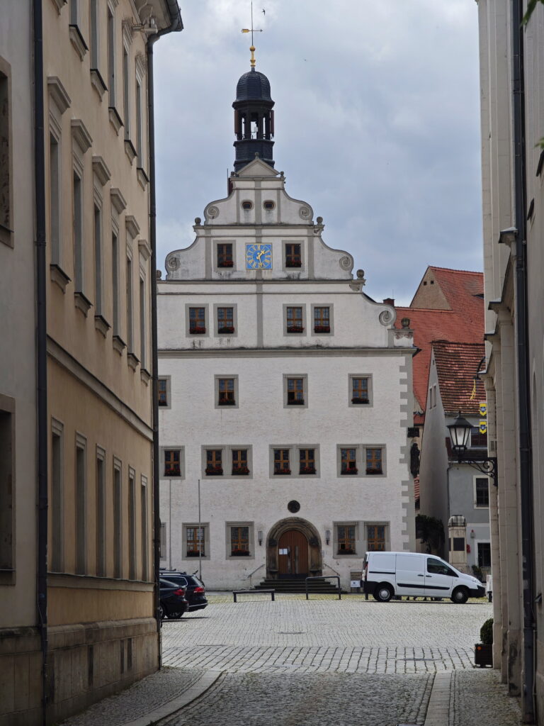 Stadtrundgang durch Dippoldiswalde im Erzgebirge mit Kindern