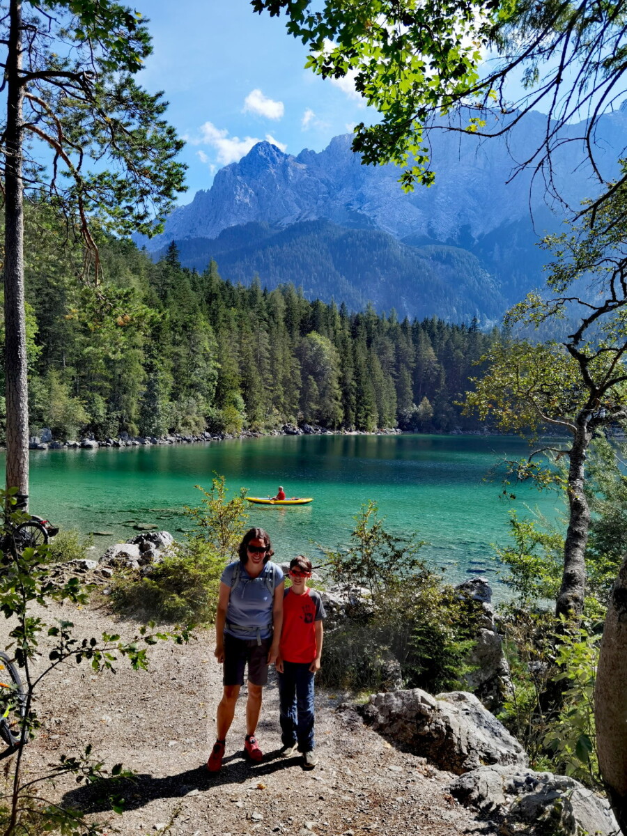 EIBSEE WANDERN ️ Tipp: Baden & spielen am Eibsee Badestrand