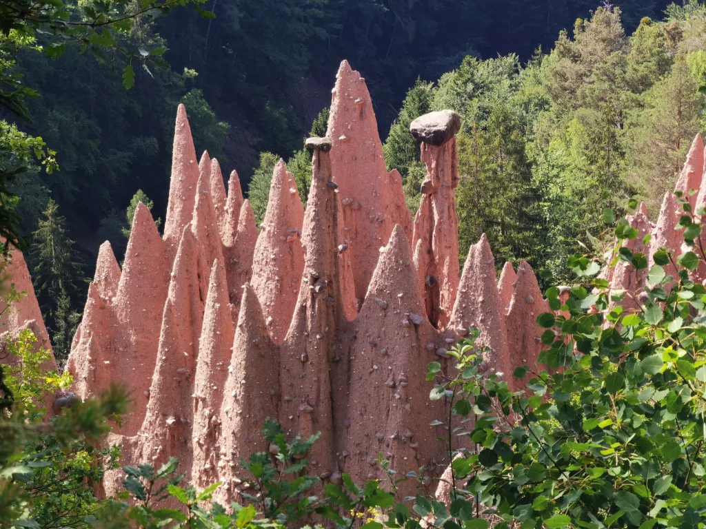 Besondere Südtirol Sehenswürdigkeiten: Die Erdpyramiden in Ritten