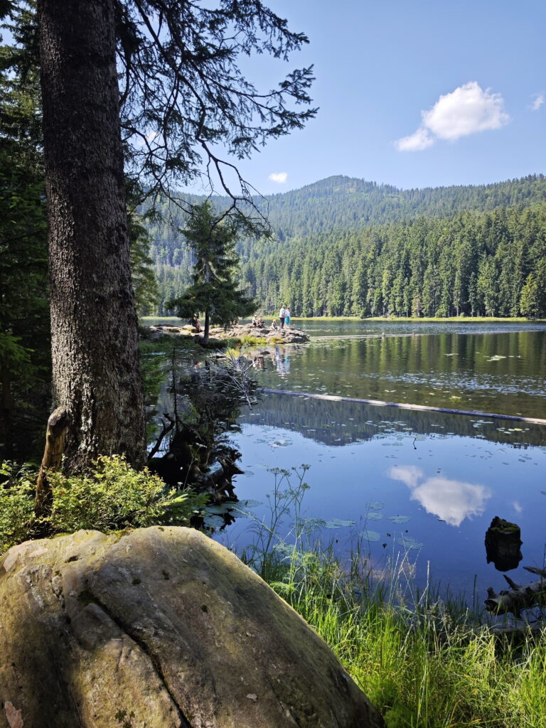 Arbersee mit Kindern