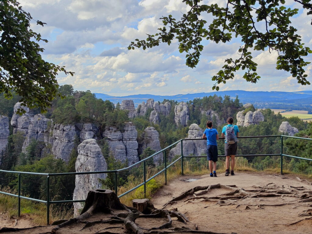 Böhmisches Paradies Highlight: Die Felsenstadt Hrubá Skála