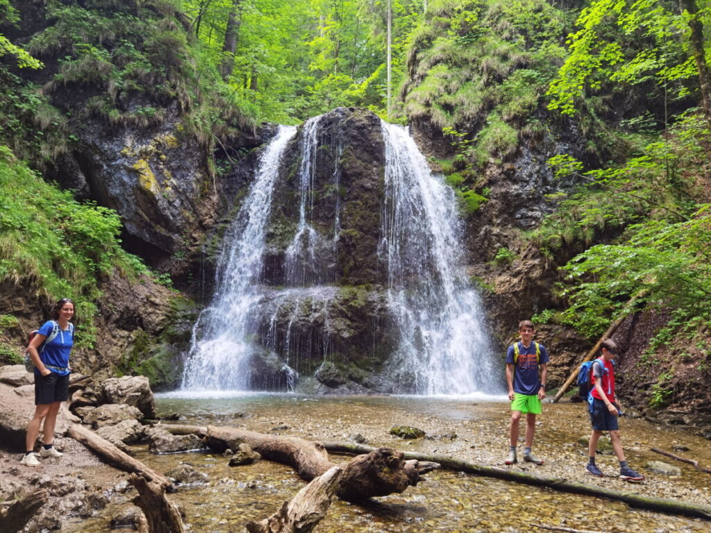 Romantische Wasserfälle Deutschland am Schliersee: Die Josefsthaler Wasserfälle