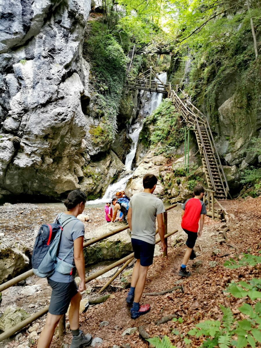 Unterwegs in der Kesselfallklamm