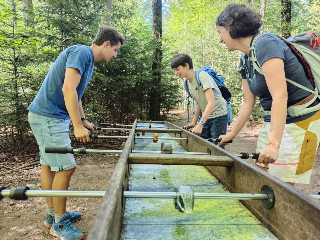 Einzigarte Kugelbahn im Schwarzwald - mit Kicker!