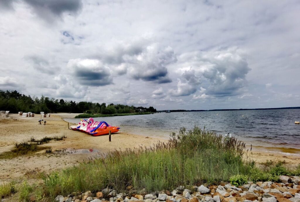 Familienurlaub am Lausitzer Seenland Strand