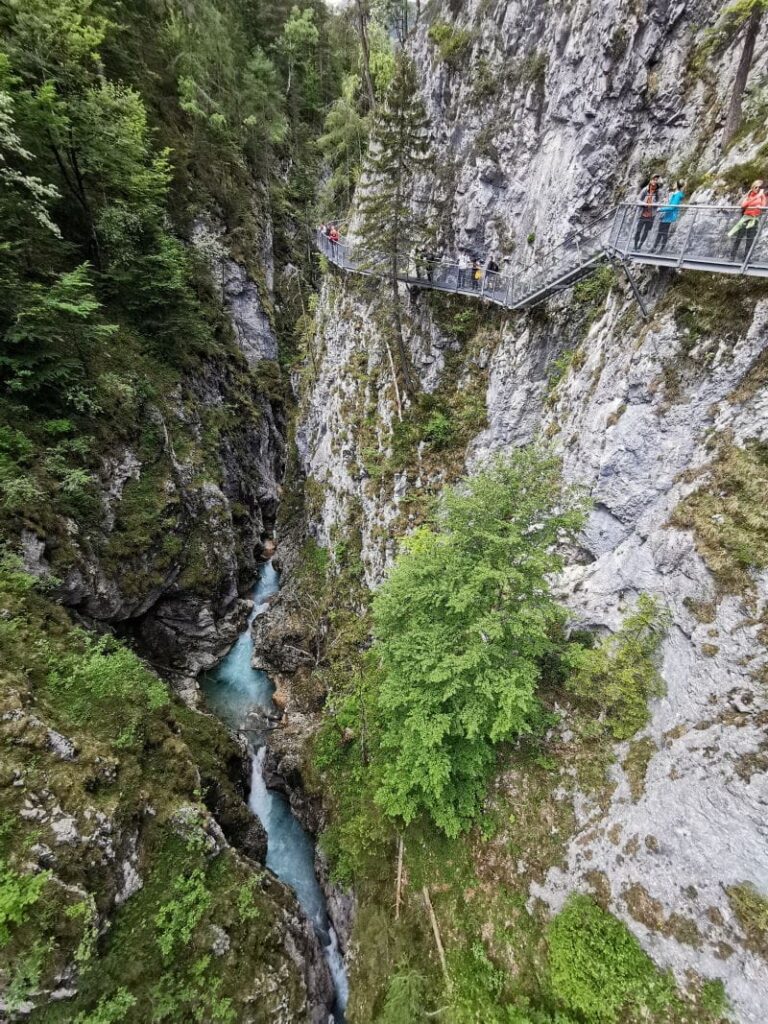 Wasserfälle Deutschland - kostenlos zu besuchen in der Leutaschklamm