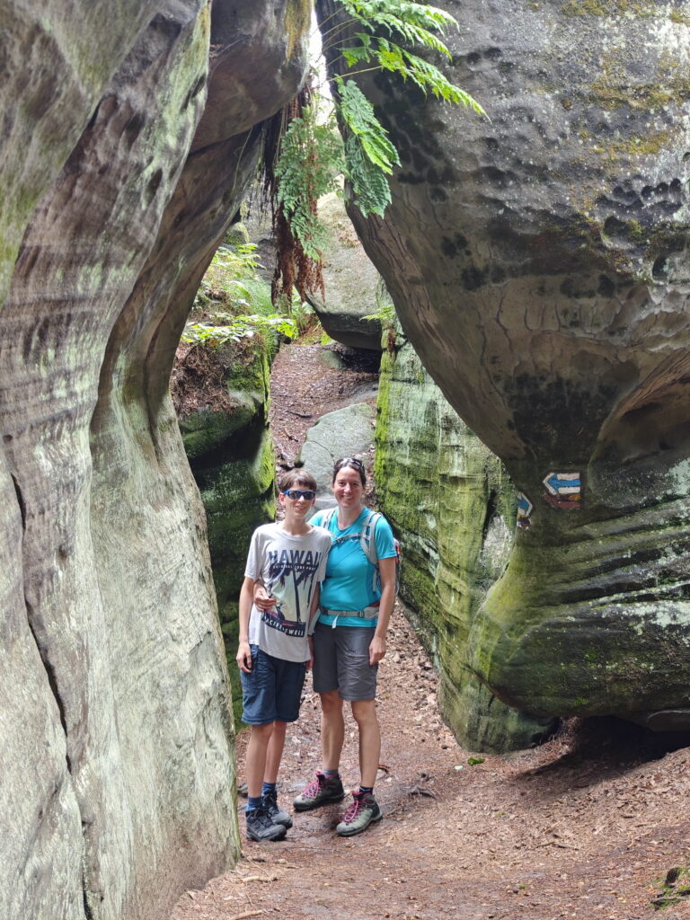 Böhmisches Paradies - im Felsenlabyrinth Kalich