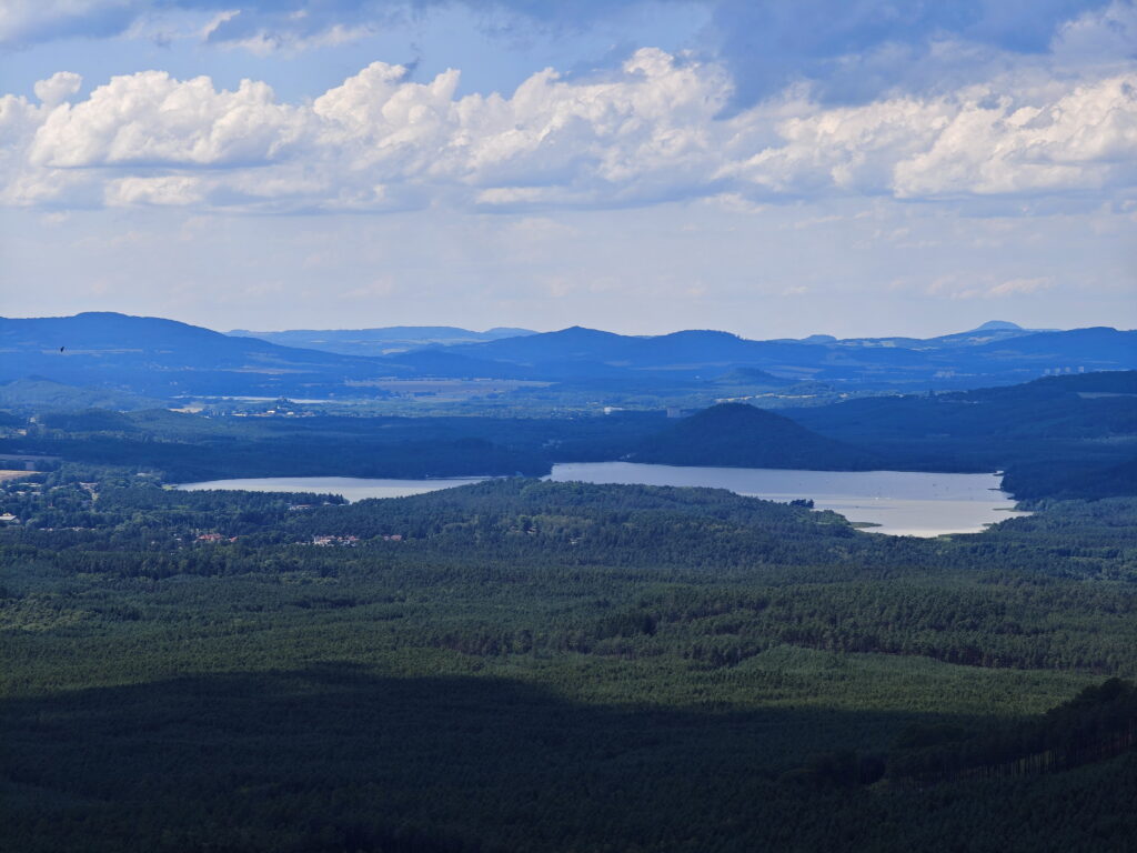 Der Máchovo See in der Region Liberec