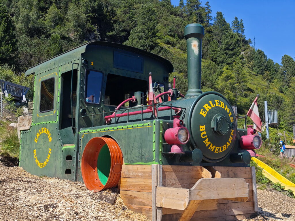 Die neueste Attraktion auf dem Spielplatz im Murmelland: Die Erlebnis-Bummelbahn