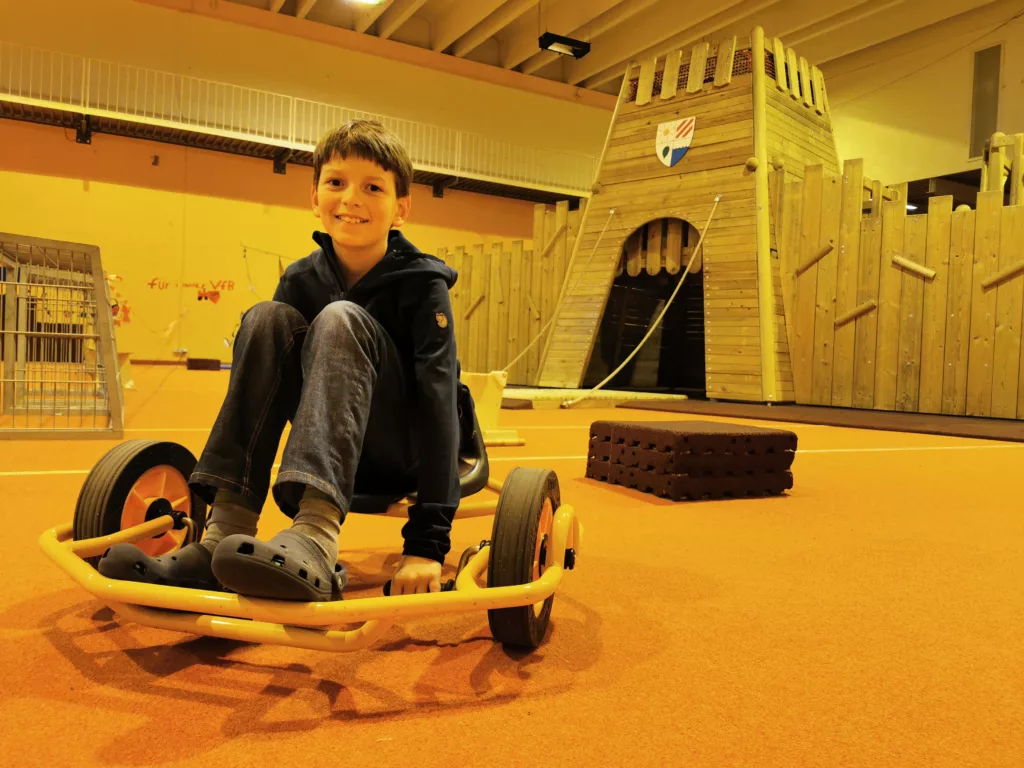 Hotel mit Indoorspielplatz und Ritterburg - das Lagant