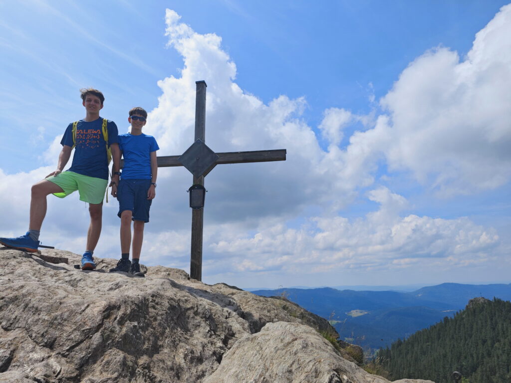 Aussichtsreiche Osser Wanderung mit Kindern