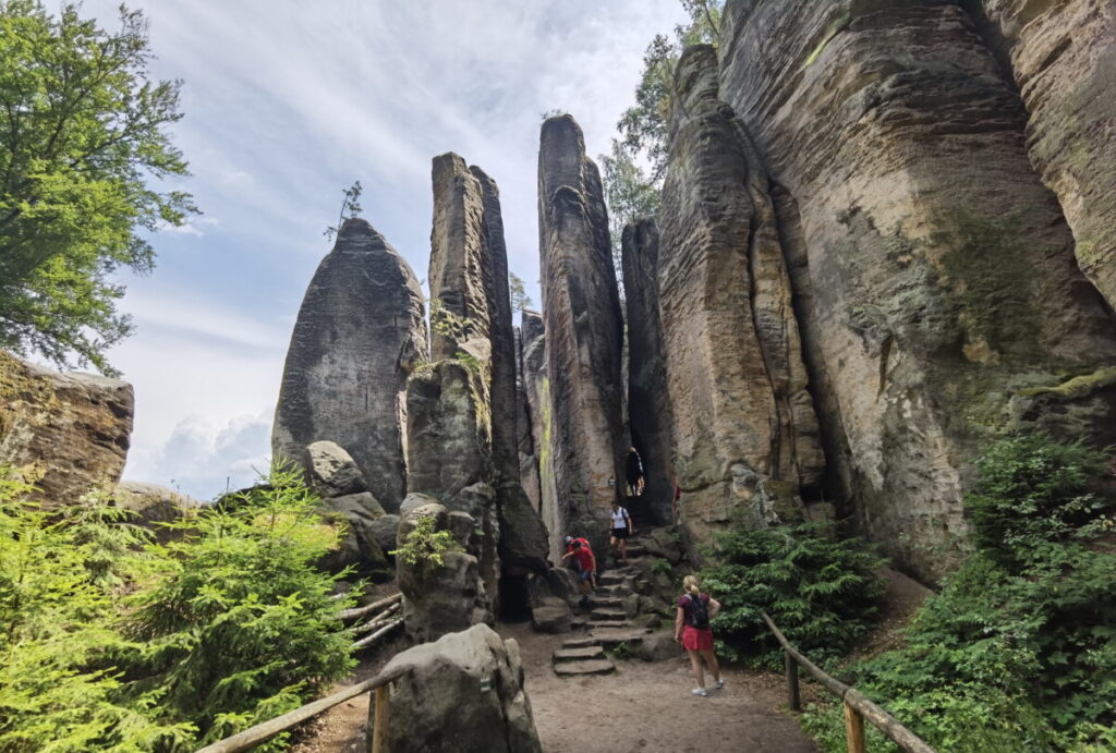 Prachauer Felsenstadt - magische Felsformationen mit ganz vielen Aussichtspunkten
