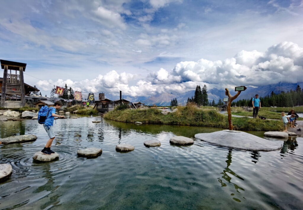 Unser erster Ausflug in Serfaus mit Kindern: zum Erlebnispark Hög