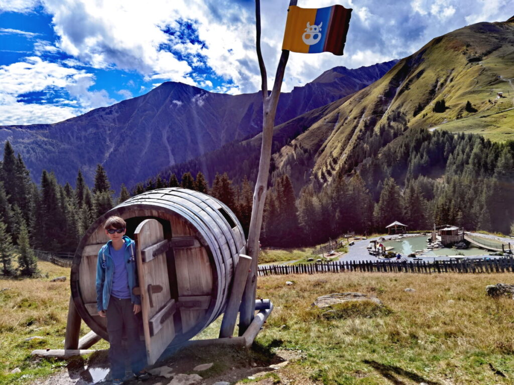 Unterhaltsam In Serfaus mit Kindern wandern