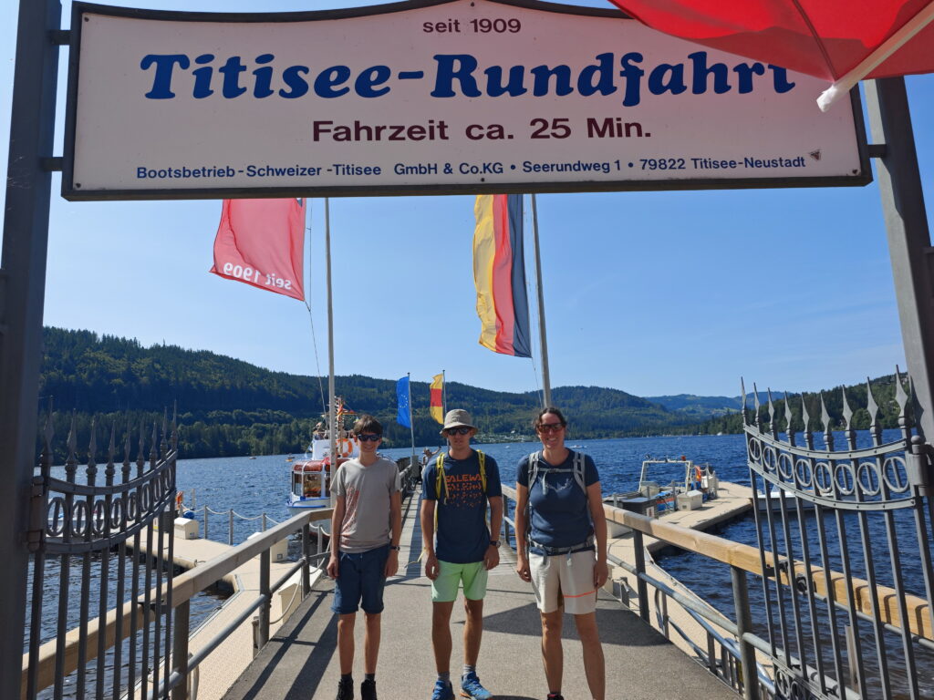 Titisee mit Kindern