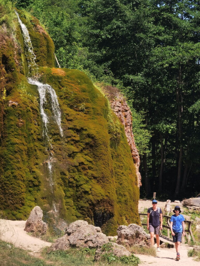 die größten wachsenden Wasserfälle Deutschlands - Dreimühlen Wasserfall, Eifel