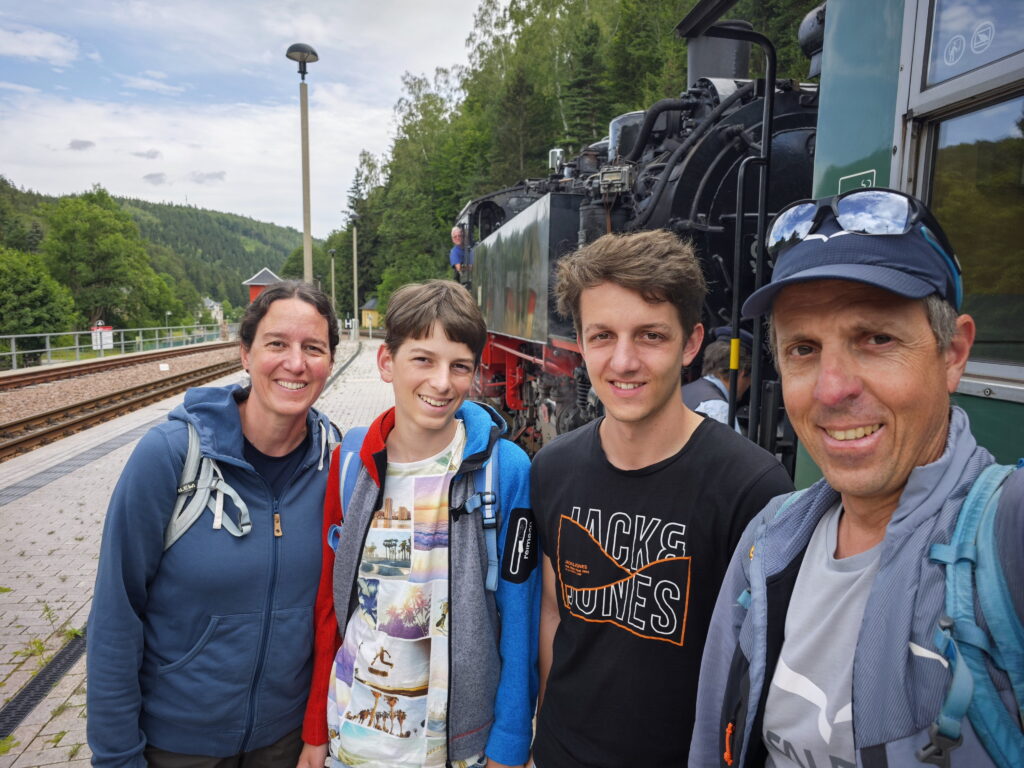 Unser Ausflug mit der Weisseritztalbahn ab Kipsdorf