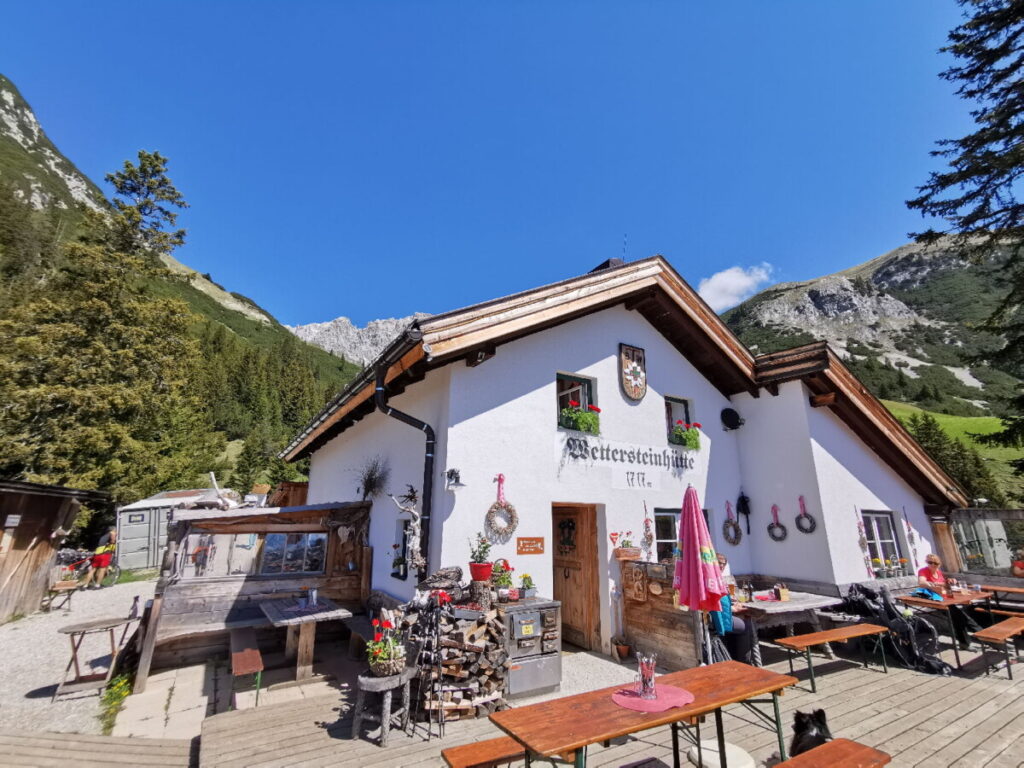 Wettersteinhütte wandern