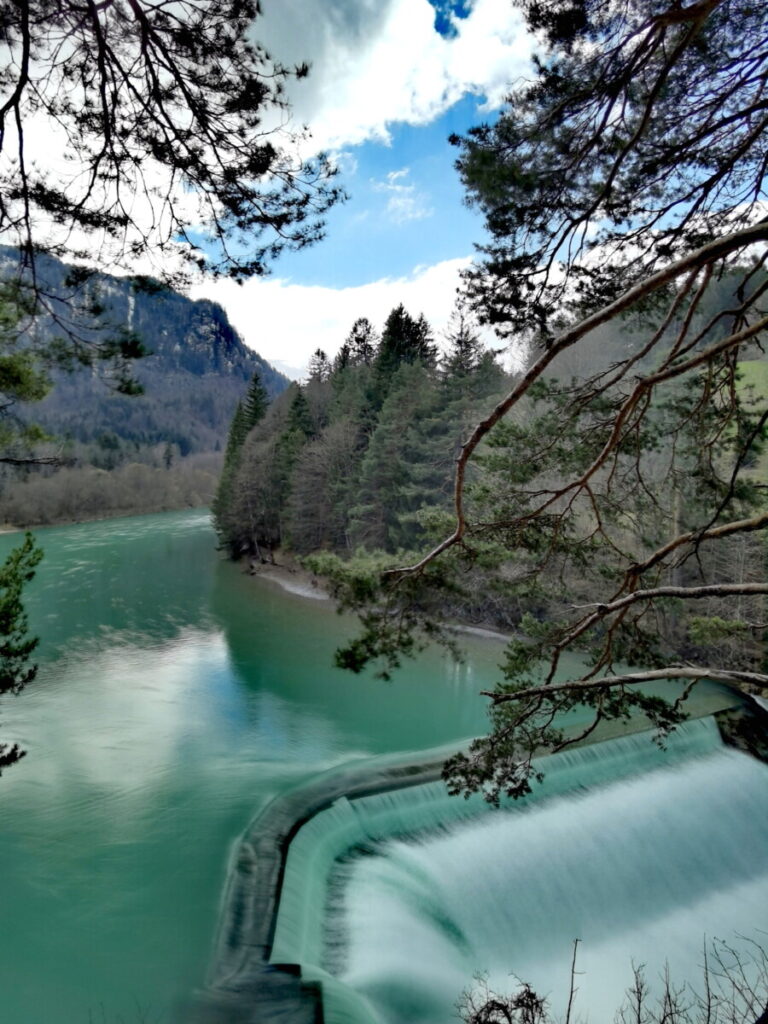 schöne Wasserfälle in Deutschland: Der Lechfall